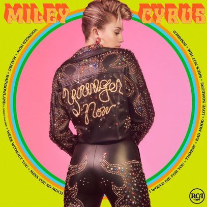 Miley Cyrus Younger Now Disco Portada Cover